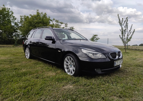 BMW Seria 5 cena 30900 przebieg: 265000, rok produkcji 2008 z Ińsko małe 79